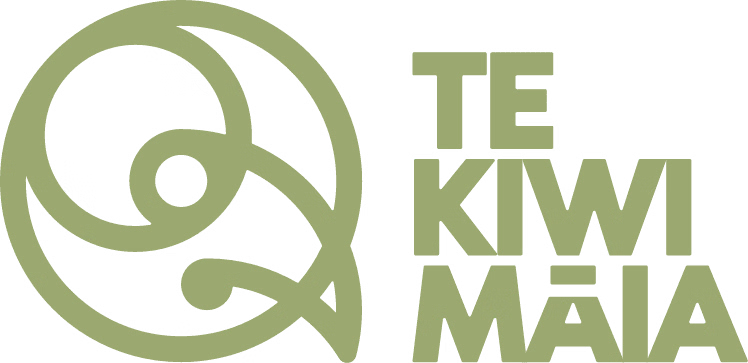 Te Kiwi Māia Logo